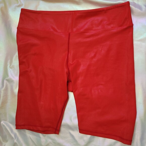 Grrrl Clothing‎ Bike shorts, Intergalactic Shiny Red size Heidi - Picture 1 of 7